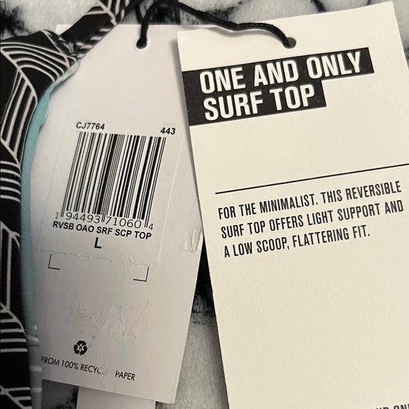 Hurley WAILEHUA REVERSABLE LEHUA🌸SIG ZANE pink&black👙L=Top MED=bottom RARE SUIT - Picture 8 of 13